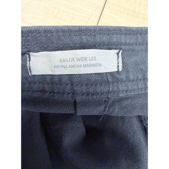 Universal Thread Women's High Rise Sailor Wide  Black Size 6 - Picture 10 of 13